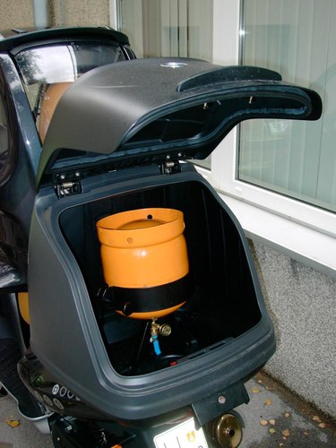 Il topcase della C1 a GPL